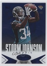 2014 Certified Blue 54/99 Storm Johnson #162 0w8