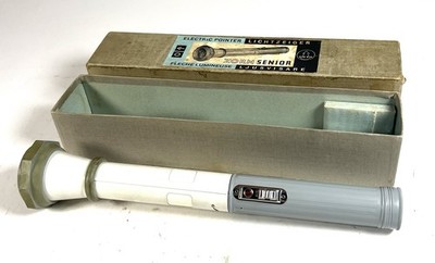 Lichtzeiger Zorn Senior Electric Pointer Light 1960s W Original Box