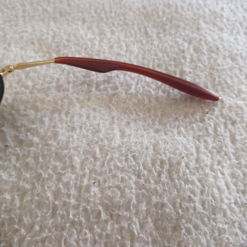 Oakley A Wire Gold Metal Vintage Sunglasses - Picture 7 of 10
