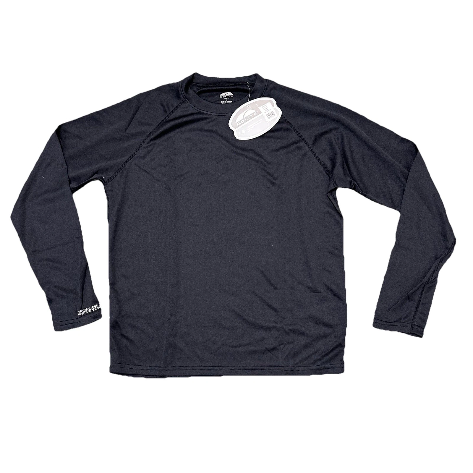 NWT GOLITE C-Thru Performance Base Layer Midweight Long Sleeve Top Mens Size L