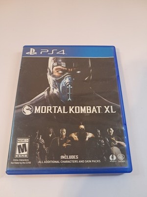 Mortal Kombat XL PS4 Sony PlayStation 4 Fighting Game Complete Edition