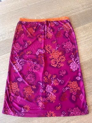 Urban Outfitters Archive Midi Skirt With Elasticated Waist And