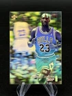 Michael Jordan RARE SILVER HOLO FOIL INVESTMENT CARD Chicago Bulls SP MVP HOF