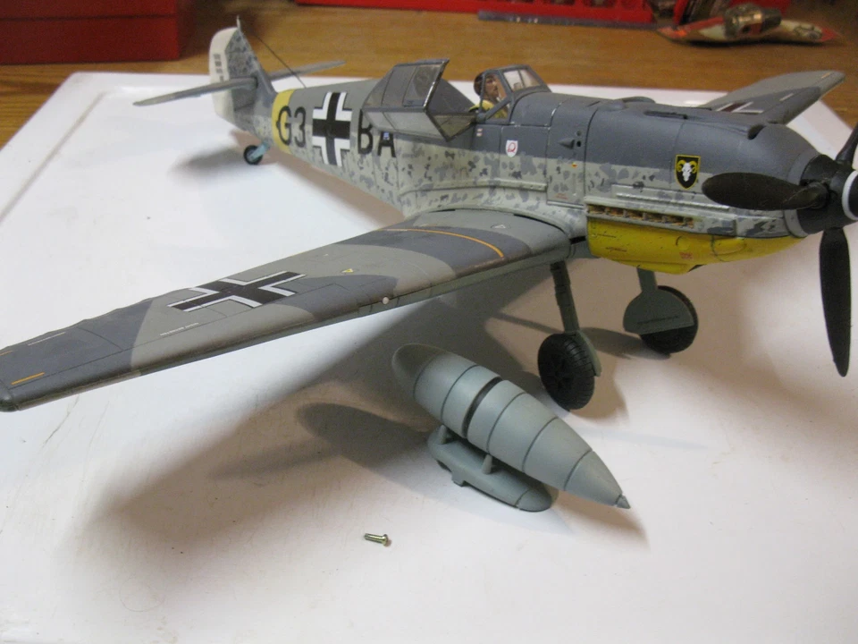 Avión alemán Messerschmitt Me-109 escala 1/18 Foto 2 de 4