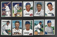 Complete Your Set! 1951 Bowman Baseball         New Cards added 01-06-26