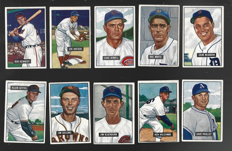 Complete Your Set! 1951 Bowman Baseball         New Cards added 01-06-26