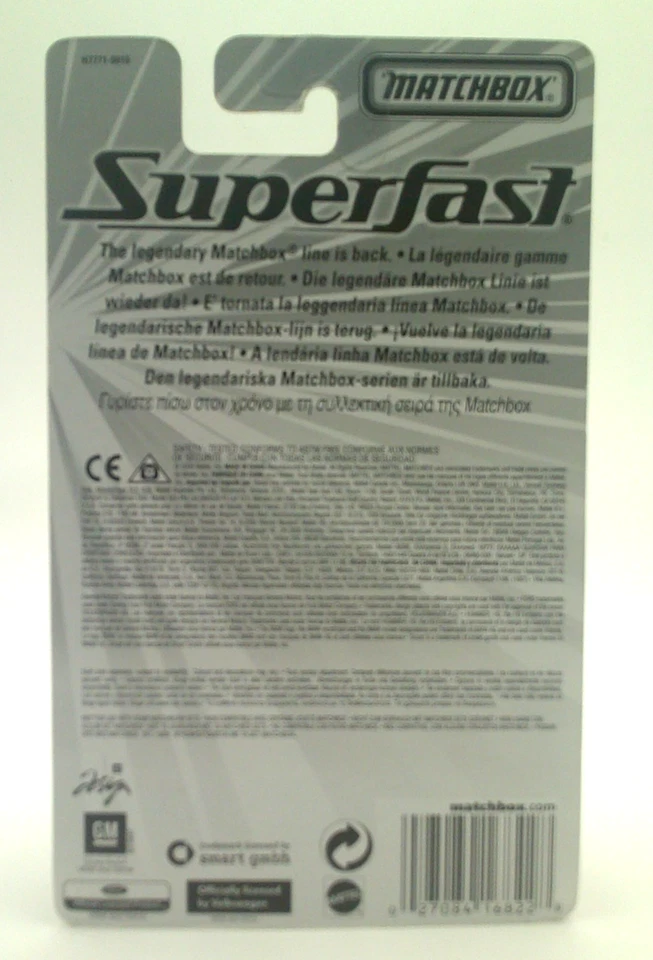 MatchBox SUPERFAST CHEVROLET SILVERADO SS #13 GREEN Limited Edition 1 of 15,500 - Image 3 of 3