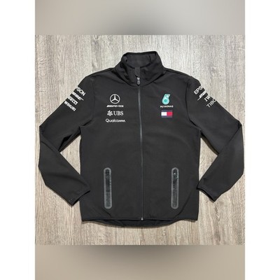 Tommy Hilfiger Mercedes AMG Petronas F1 Men s Jacket Black Size Medium