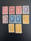 10 US Revenue Stamps $2-$10- Used, Some Hinged, See Description — photo 1
