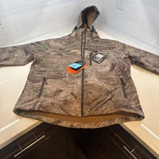 Arctic Shield Men's Large Camo Waterproof Hunting Jacket with Hood