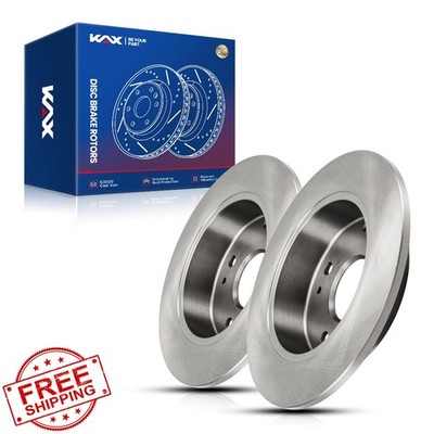 KAX Front Disc Brake Rotors 11.93in Ventilation Pair