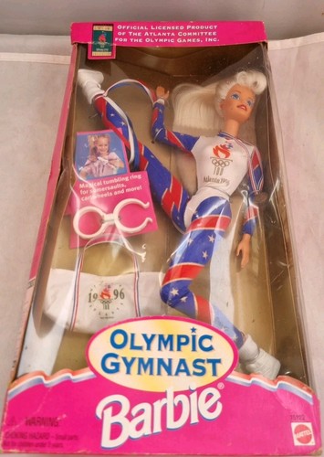 Barbie Olympic Gymnast 1996 new