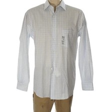Van Heusen Men's Long Sleeve Button Down Dress Shirt 15-15.5 M NWT 55