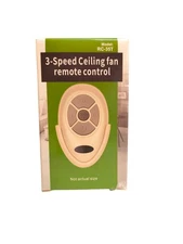 35T Ceiling Fan Remote Adjustable 3 Speed,Light Dimmer Control Replacement