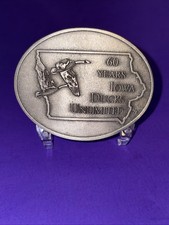 Iowa Ducks Unlimited 1998 60 Year Anniversary Belt Buckle