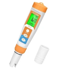 5 In 1 Digital PH/Salinity/Temp/TDS/EC Meter Multifunction Water Quality Tester