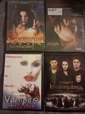 Sexy Vampire Films Lot of 4 - Brand New DVDs Vampire Obsession...