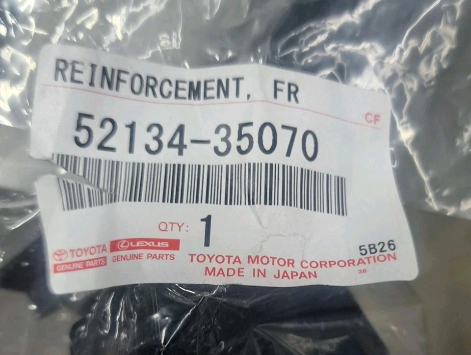 OEM Toyota Part # 52134-35070 Left Headlight Retaining Bracket 14-20 4Runner New - Image 3 of 3