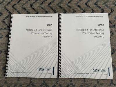 SANS SEC580 2022 Metasploit For Enterprise Penetration Testing