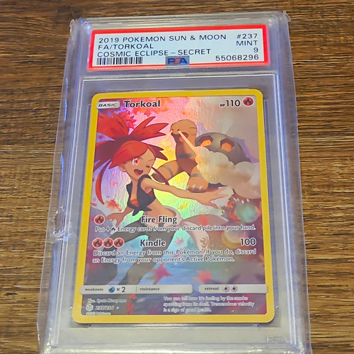 Torkoal graded PSA 9 for sale on eBay