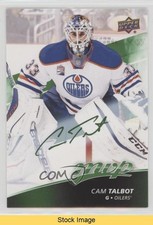 2017-18 Upper Deck MVP Green Script Cam Talbot #112 READ 1o7y