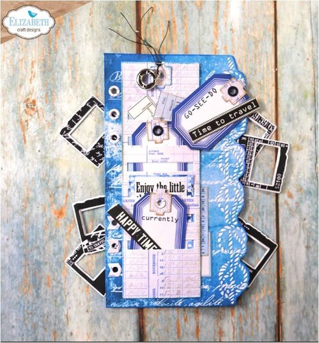 Neu - Elizabeth Craft Designs Briefmarken/Stanze - gerahmt CS261 & Foto Filme Dias 1941 - Bild 4 von 8