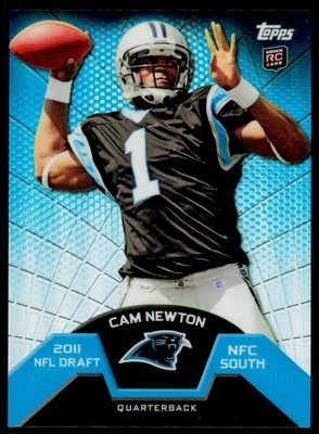 2011 Topps Cam Newton TMB-1 Rookie Refractors Carolina Panthers