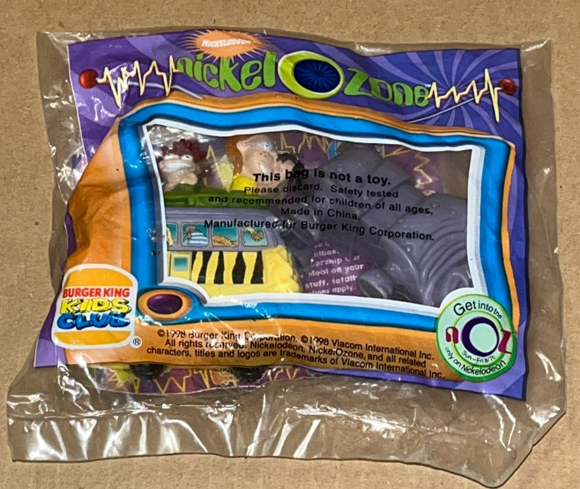 1998 NICKEL-O-ZONE BURGER KING KIDS MEAL TOYS - U - PICK | eBay