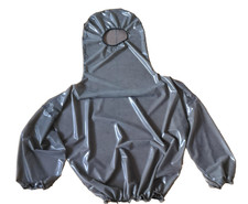 Latex Top Rubber Tee Kapuzen Hoodie transpare...