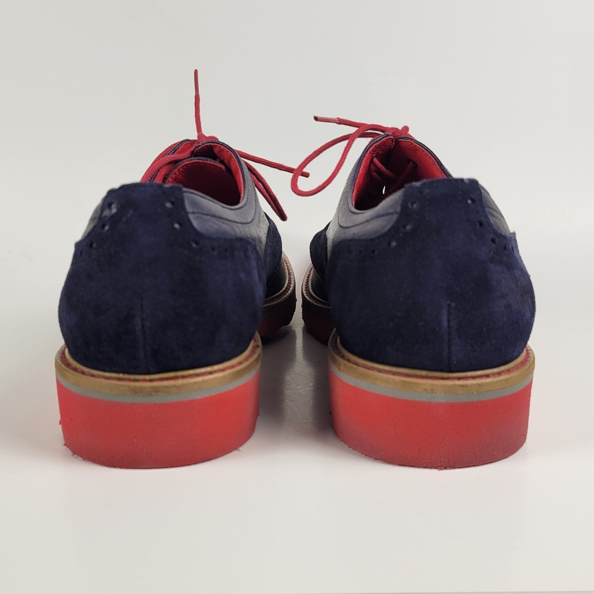 Angel Infantes Wingtip Oxfords Mens 9.5 Multi Color Excellent Made in Spain Angel Infantes Made In Spain Mens Shoes | eBay UK main image 3