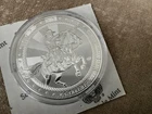 5 oz Silver Cowboy Rifleman Round w/ Buffalo Privy .9999 Silver Round