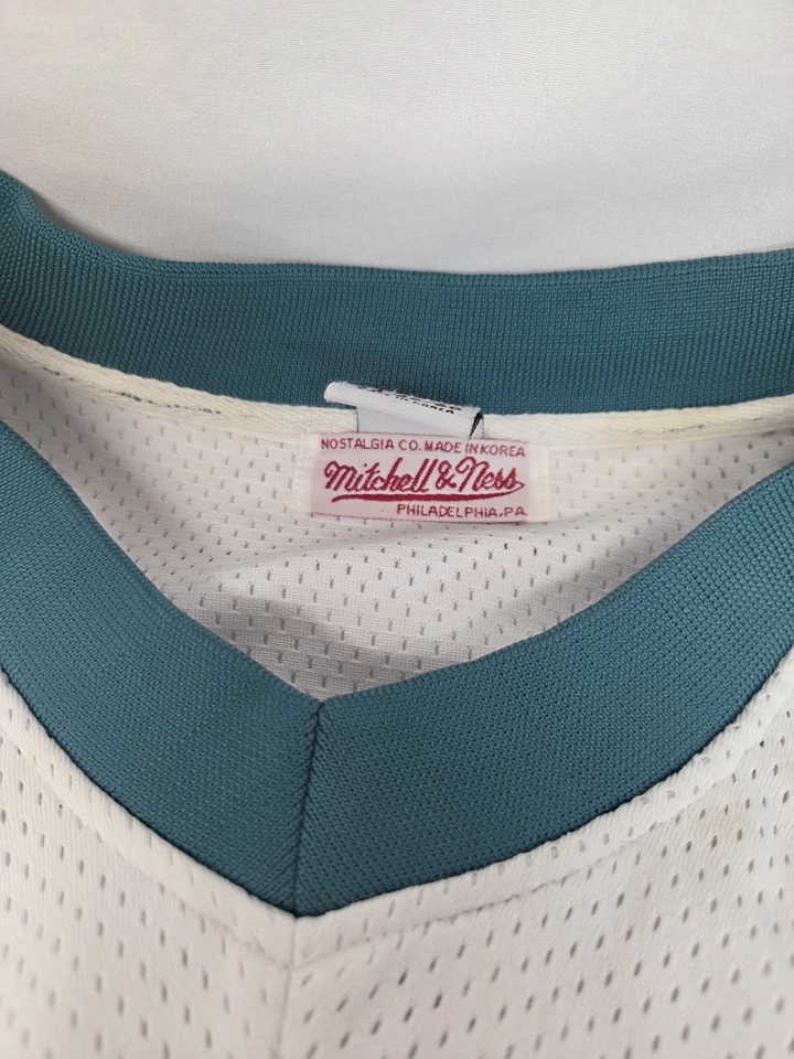Camiseta deportiva Mitchell Ness 100 % auténtica Dan Marino Miami Dolphins talla 60 retro Foto 4 de 4
