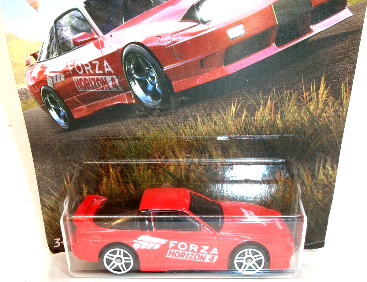 2019 HOT WHEELS 1:64 HW FORZA HORIZON 4 SERIES 2/6 RED '96 NISSAN