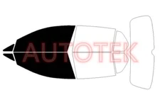 PreCut Film Front Two Door Windows Tint for Volkswagen Golf R GTI 2022-2025
