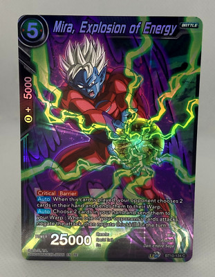 Dragon Ball TCG - Mira, Explosion of Energy - BT10-134 - Foil