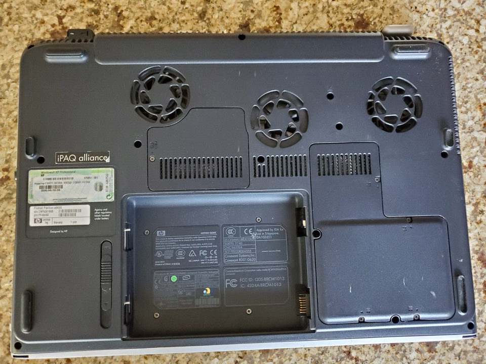 HP Pavilion zd8000 Laptop 17" Inch Intel Pentium 4 ATI Radeon Untested! eBay