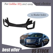 Bumper Cover Fascia Front Upper  23362385 for Cadillac XT5 17-2019 w/Radar holes