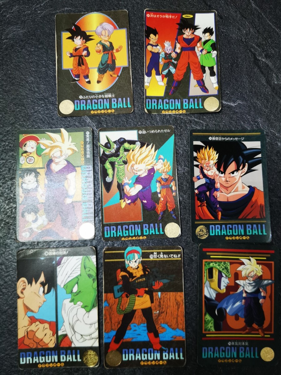 DRAGONBALL　Cards Dragon ball Z cards - Pack of 103 90's rare cards. (All