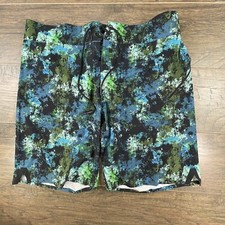 Lululemon Board Shorts Mens 38 Green El Current Board Surf Swim Trunks Wetsuit
