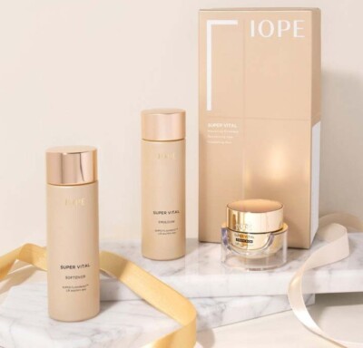 Amore Iope Super Vital Skin Emulsion cream set Moisture Anti-aging K-Beauty