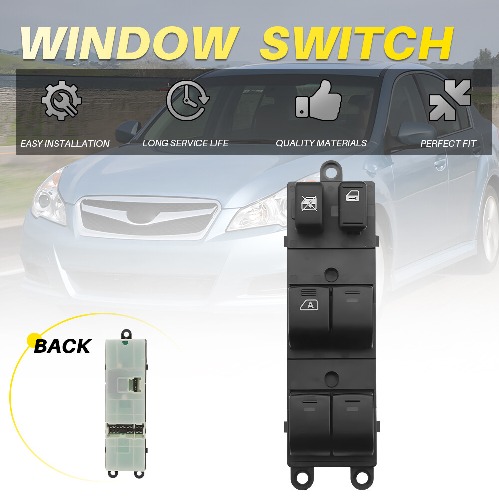FOR 10-12 SUBARU LEGACY OUTBACK DRIVER SIDE MASTER POWER WINDOW CONTROL SWITCH B