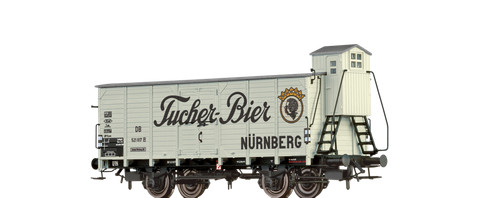 Brawa Spur N 67473 Bierwagen der Brauerei Tucher eingestellt bei der DB | Zustand: Neu