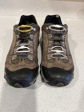 Size 8.5 Oboz Men's Bridger Low B-Dry Waterproof Hiking Shoe, Canteen Brown