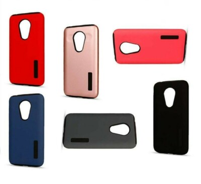 ULTRA MATTE SLIM DUAL LAYER HYBRID PROTECTIVE CASE FOR MOTOROLA MOTO G7 PLAY