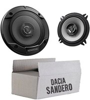 Kenwood Lautsprecher FüR Dacia Sandero 1 Front Heck Boxen 13Cm 2-Wege Koax Auto
