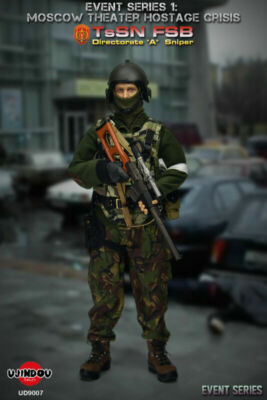 UJINDOU UD9007 1/6 Russian FSB Alpha Team Moscow Theater Hostage