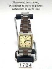 Vintage Bulova Accutron Day Date Men’s Watch (New Battery - Runs & Keeps Time)