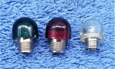 3 NOS DRAKE Pilot Lights T1-3/4 Midget Flange - Foto 9