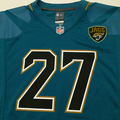 Nike NFL Jacksonville Jaguars Fournette Football Jersey #27 Teal