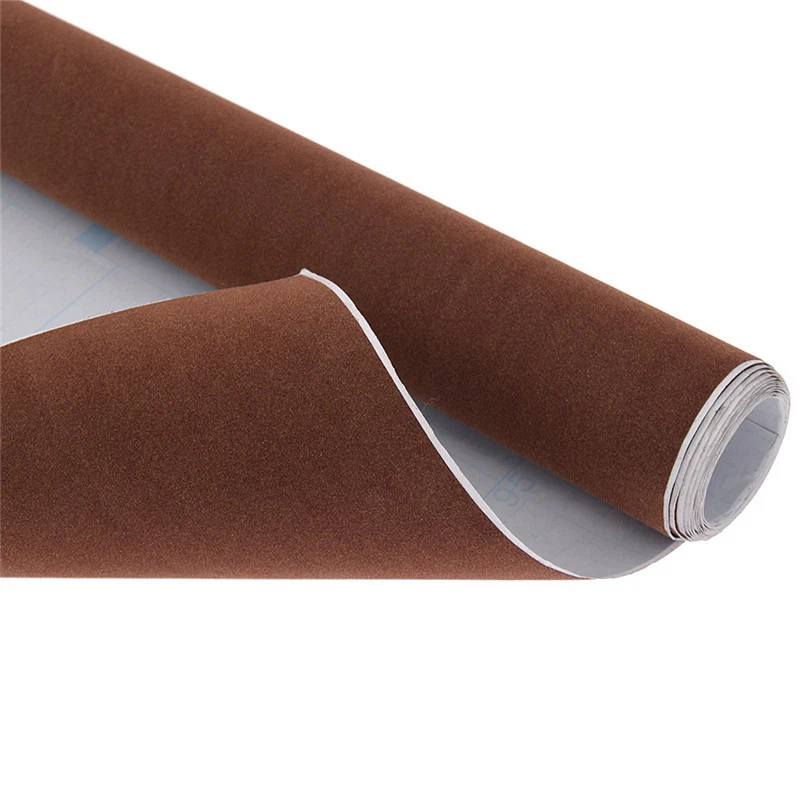 Tela adhesiva espalda autoadhesiva tela de fibra química mini rollo manualidades hágalo usted mismo Foto 3 de 4